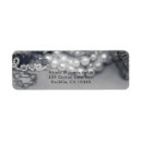 Recherche de romance return address labels Élégant