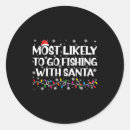 Search for go fish stickers Santa