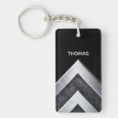 Search for modern geometric pattern keychains Elegant