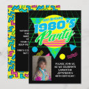 Search for 80s party invitations 40th