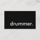 Search for drummer business cards Drumming