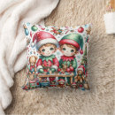 Recherche de elfe de noël coussins Mignon