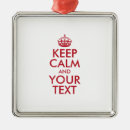 Search for calm ornaments Keep calm and