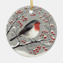 Search for robin ornaments Tree