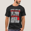 Recherche de guitare basse drôle tshirts Instrument