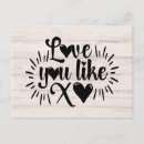 Search for love kiss postcards Friendship
