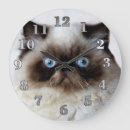 Recherche de drole chat horloges Animaux