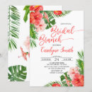 Search for hawaii bridal shower invitations Blush pink