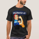 Search for vaccinated af tshirts Funny