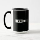 Search for why mugs Typography