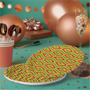 Search for african pattern paper plates Geometric