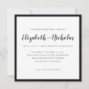 Search for rectangle square invitations Elegant