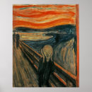 Search for the scream painting posters Der schrei der natur