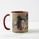 Recherche de chaton vintage tasses Bleu