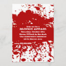 Recherche de sanglant halloween invitations Fête