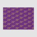 Search for 21st birthday tissue paper Elegant