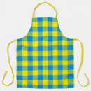 Search for blue green plaid aprons Modern