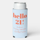 Search for first birthday can coolers Modern