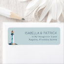 Search for coastal lighthouse return address labels Nautical