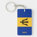 Search for flag of barbados keychains Bajan