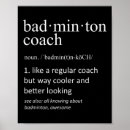 Recherche de le badminton posters Entraîneur de badminton