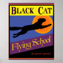 Search for black cat posters Vintage