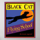 Recherche de black cat halloween posters Vintage