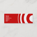 Search for target business cards Red