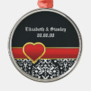 Recherche de noir blanc rouge ornements Couple