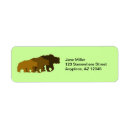 Search for grizzly return address labels Silhouette