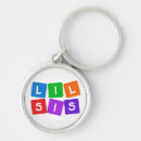 Search for siblings round keychains Cute