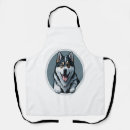 Search for happy puppy aprons Wolf