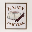 Search for happy new year puzzles Illustration