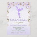 Search for purple fairy invitations Girl