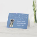 Search for miniature schnauzer christmas cards Xmas