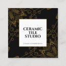 Search for mandala business cards Gold