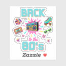Search for back to the 80s stickers 1980s