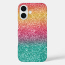 Search for multicolor glitter iphone cases Rainbow