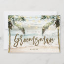 Search for groomsman bridesmaid cards Proposal