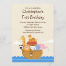 Search for noahs ark birthday invitations Giraffe
