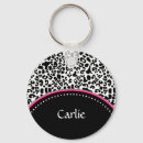 Search for pink leopard print keychains Stylish