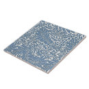 Search for blue white floral tiles William morris