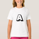 Search for monogram kids tshirts Letter