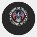 Search for fascist stickers No kings