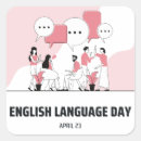 Search for english language stickers School