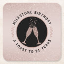 Search for champagne coasters Blush