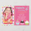 Recherche de petits gâteaux invitations Girl