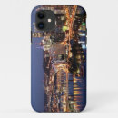 Search for travel destinations iphone cases Blue