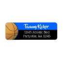 Search for blue graduation return address labels University