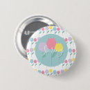 Search for easter party buttons Floral